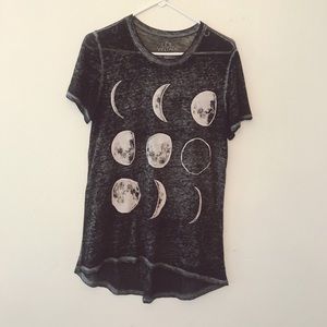 Target - moon cycle T-shirt